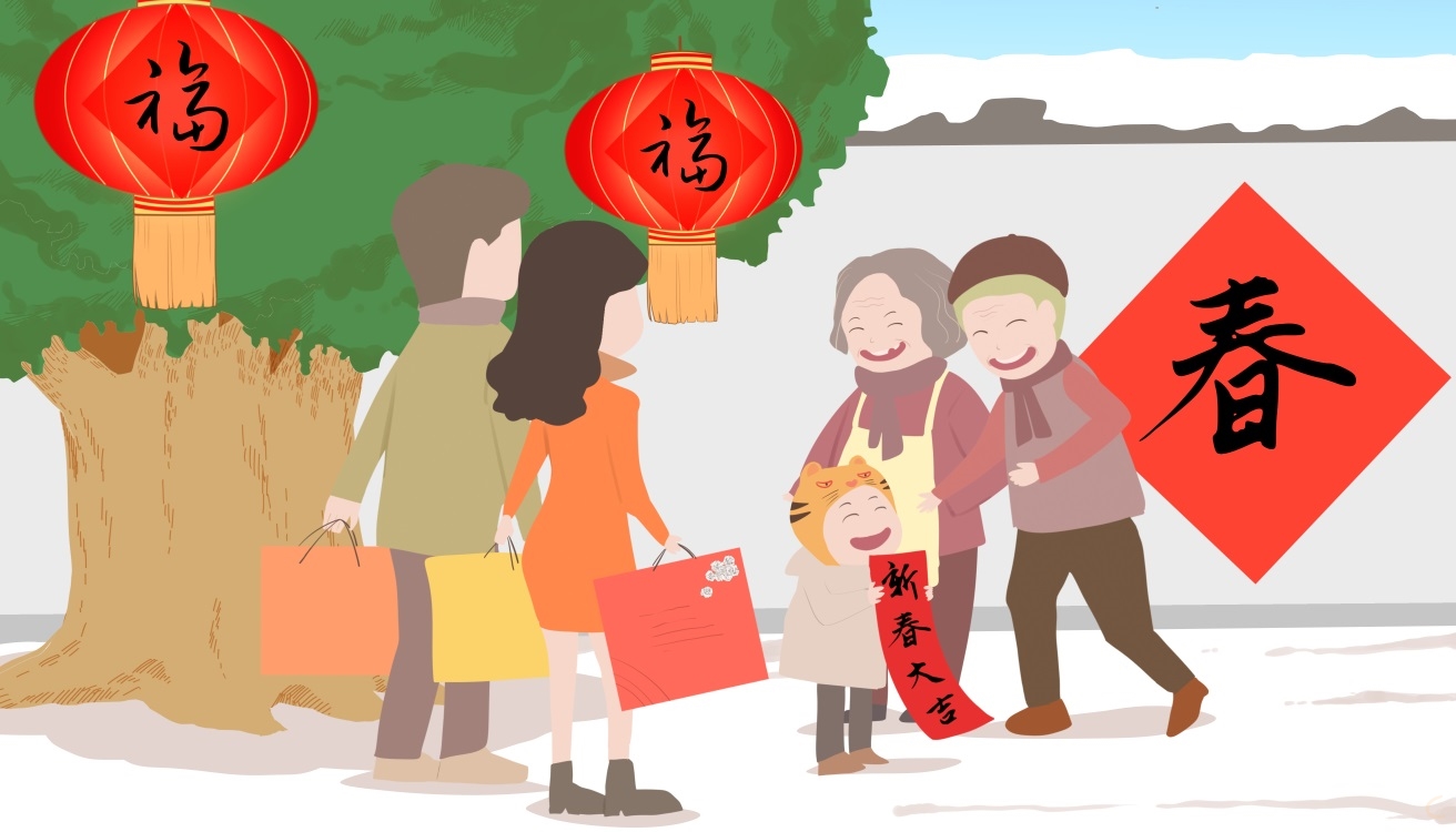 2022六年级忙碌快乐热闹的春节作文