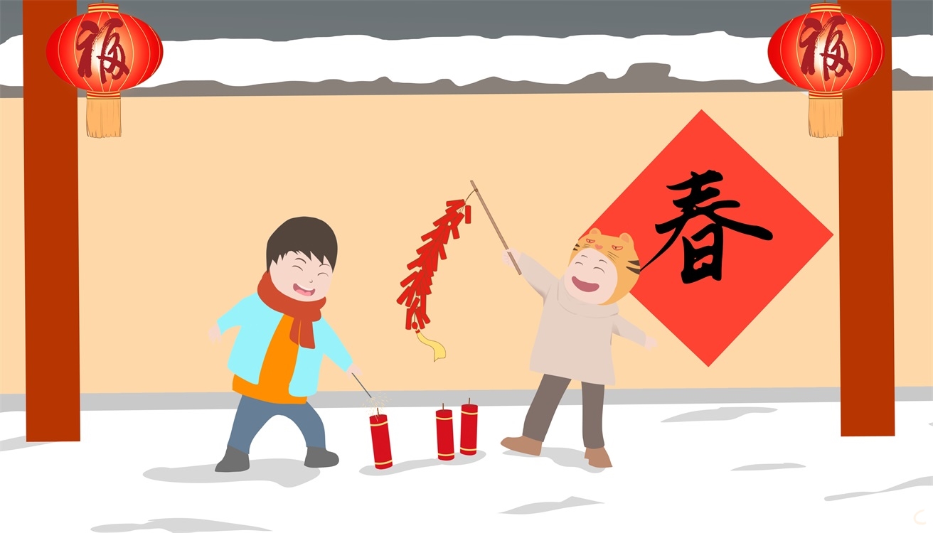2022二年级关于除夕夜作文